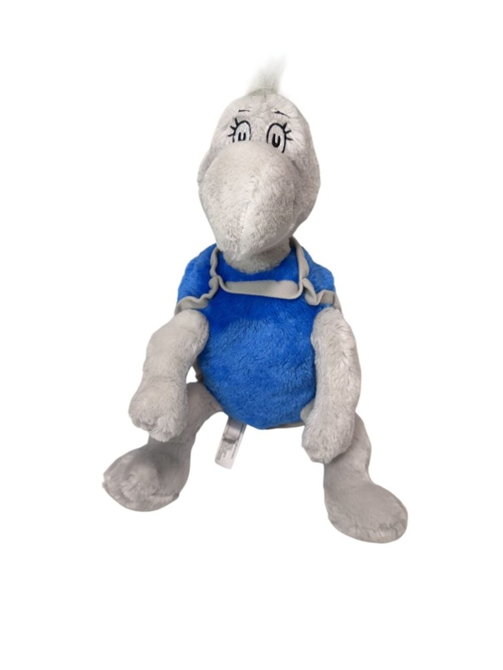 Dr Seuss Yertle the Turtle Plush Gray Blue Stuffed Toy 16" Kohl's Cares for Kids